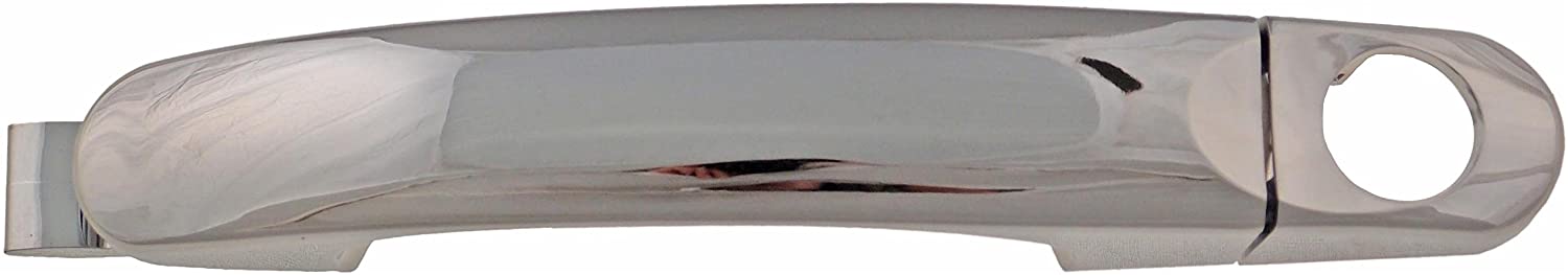 94430 Front, Driver Side Chrome Exterior Door Handle, With Key Hole, Help Series - Dorman 94430 Front Driver Side Exterior Door Handle Compatible with Select Volkswagen Models, Chrome - Dorman - HELP Exterior Door Handle 94430 - Exterior Door Handle Front Left With Keyhole Chrome