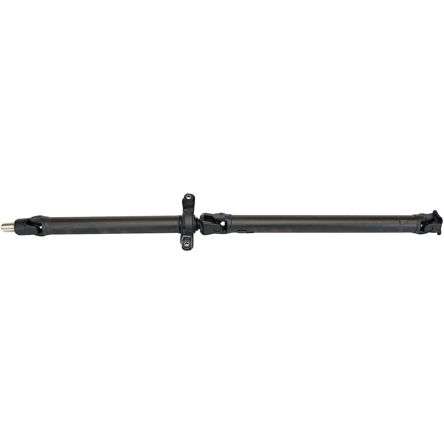 946-329 Rear Driveshaft, All Wheel Drive, Automatic CVT Transmission, Conversion Shaft, 66.25 in. Length - Dorman Driveshaft 946-329 - Rear Driveshaft Assembly - Driveshaft Assembly - Propeller Shaft - Replacing a drive shaft doesn't have to be complicated. This complete drive shaft assembly is pre-balanced and ready to install with 100% new yokes, tubes, constant velocity (CV) joints and universal joints. - Subaru Outback 2014-13
