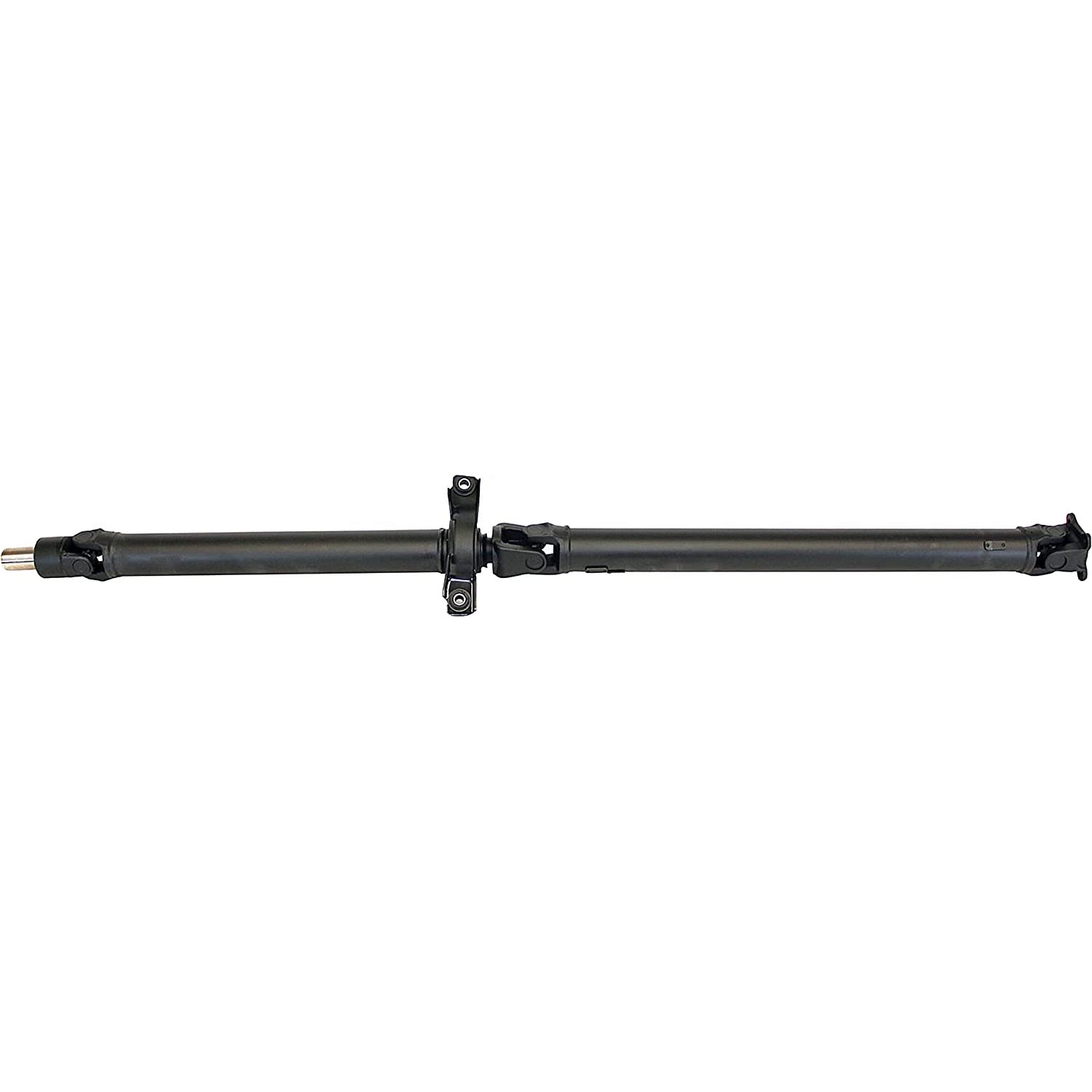 946-515 Rear Driveshaft, All Wheel Drive, Manual Transmission, Wagon, 68.5 in. Length - Dorman Driveshaft 946-515 - Driveshaft Assembly - Rear - Rear Drive Shaft: Adjustable - Rear Driveshaft Assembly - Propeller Shaft - Driveshaft Assembly - Replacing a drive shaft doesn't have to be complicated. This complete drive shaft assembly is pre-balanced and ready to install with 100% new yokes, tubes, constant velocity (CV) joints and universal joints. - Subaru Outback 2014-10