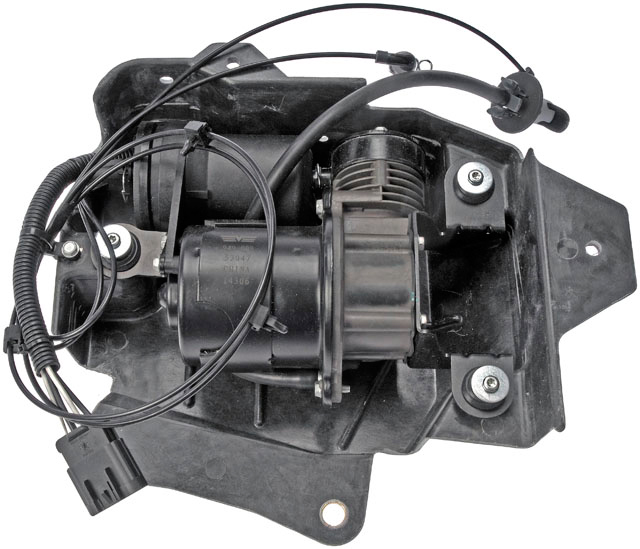 949-009 OE Solutions Series Air Suspension Compressor - Air Compressor, Active Suspension - Compressor, Suspension - Active Suspension, Air Compressor - Load Leveling Compressor - Suspension Compressor - Compressor, Air Suspension - This air suspension compressor is designed to match the fit and function of the original compressor on specified applications. Made of quality materials, it is engineered for reliable performance and durability. - Buick Lucerne 2011-06, Cadillac DTS 2011-06 - Air Compressor, Active Suspension, with Mounting Hardware - Dorman 949-009 Air Suspension Compressor Compatible with Select Buick / Cadillac Models - Dorman Air Suspension Compressor 949-009