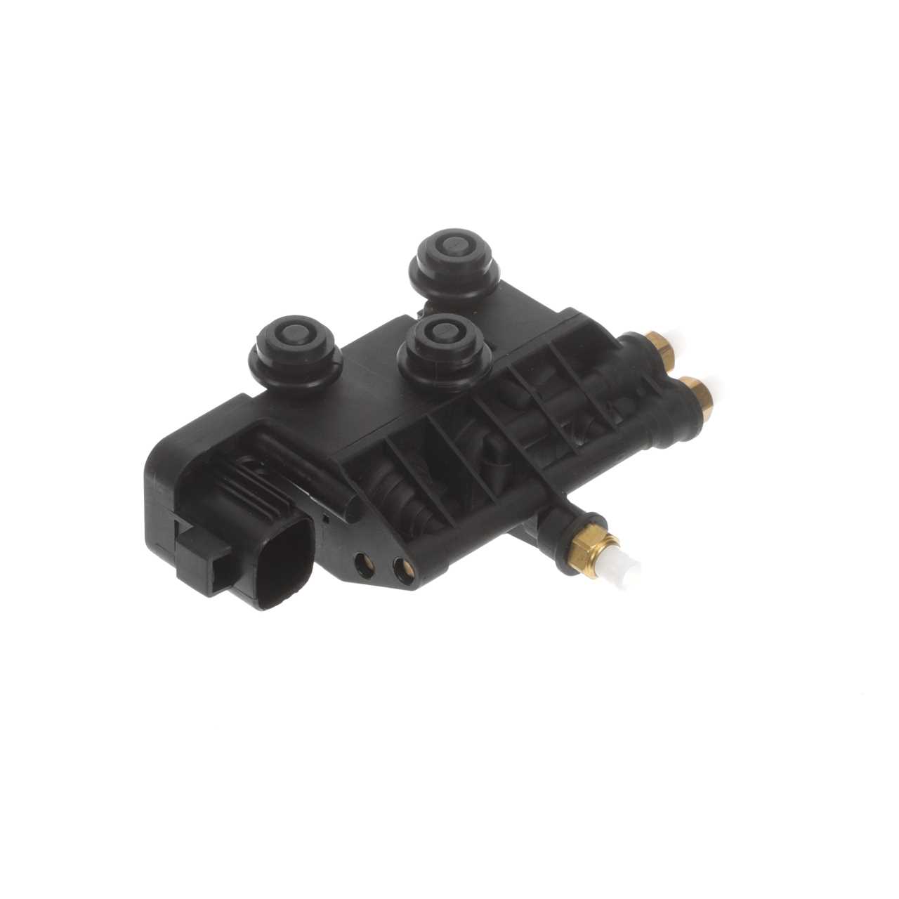 949-471 Air Pump Solenoid Valve - Direct Fit - Air Compressor Valve Block, Front - Air Valve Block - Air Compressor Valve Block - Air Suspension Valve Block - This air compressor solenoid valve unit, also known as an air compressor valve block, directly replaces the original unit on specific vehicles. It restores proper suspension performance when the original unit fails. - Land Rover 2016-05 - Dorman 949-471 Air Suspension Solenoid Valve Unit Compatible with Select Land Rover Models - Dorman - OE Solutions Air Suspension Solenoid Valve Unit 949-471