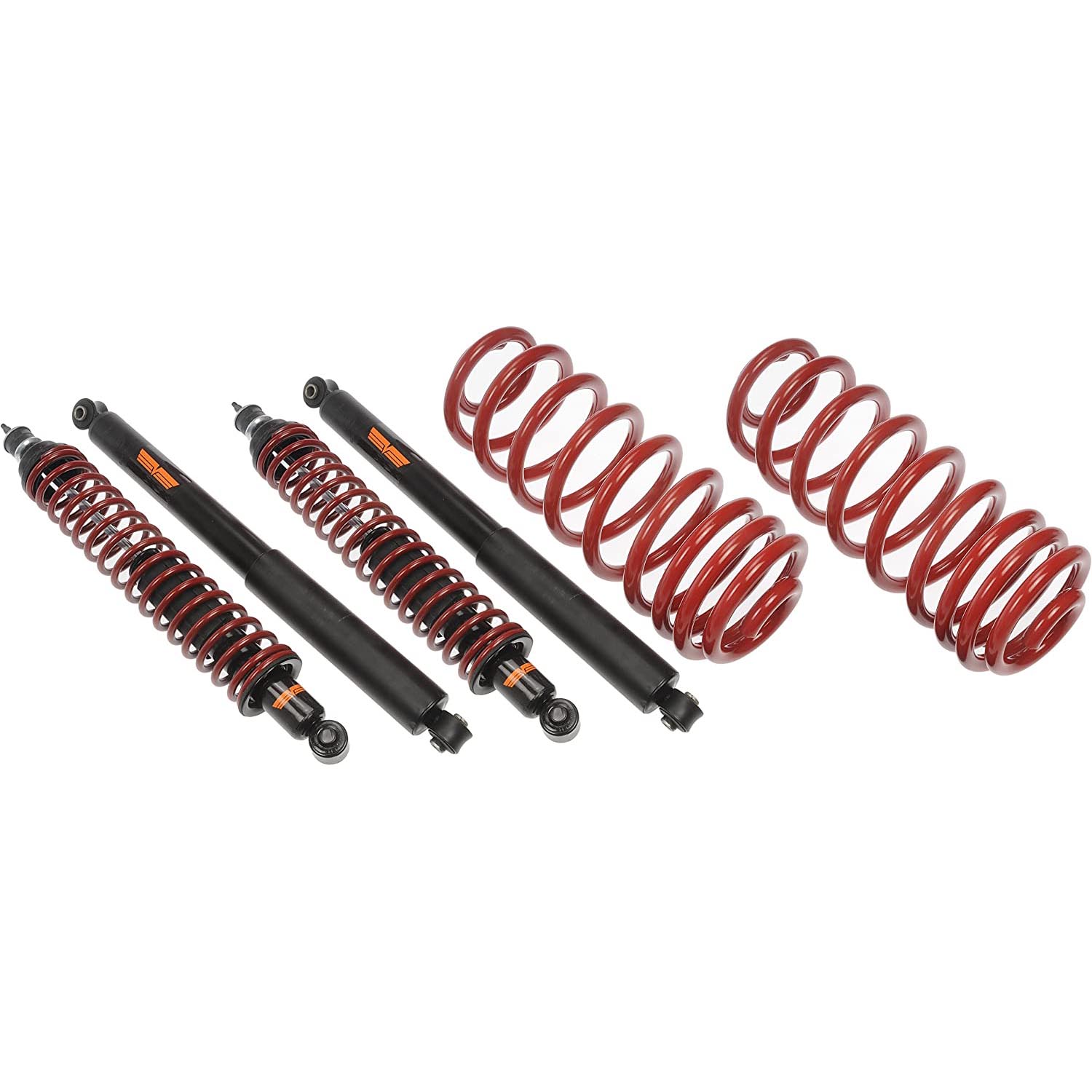 949-572 Coil Spring Conversion Kit - Direct Fit, Kit - Air Spring to Coil Spring Conversion Kit 949-572 - Air Suspension Delete Kit, Front, Rear, with Hardware - Air Suspn Delete Kit - Air Suspension Delete Kit - Delete Kit, Air Suspension - Air Suspension Removal Kit - Conversion Kit, Airbag to Coil Spring - Airbag to Coil Spring Kit - Airbag to Coil Spring Conversion Kit - Ride sagging? Don't want to pay to repair the original air suspension? Convert to a high-quality conventional suspension with this air spring to coil spring conversion kit. Corrosion-resistant steel springs maintain a smooth ride without the cost. - Ford Expedition 2002-97, Lincoln Navigator 2002-98 - Dorman 949-572 Air Spring to Coil Spring Conversion Kit Compatible with Select Ford/Lincoln Models