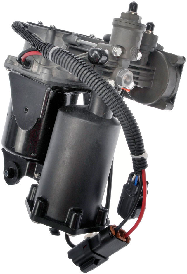949-900 OE Solutions Series Air Suspension Compressor - Air Compressor, Active Suspension - Suspension Compressor - Load Leveling Compressor - Compressor, Air Suspension - Compressor, Suspension - Active Suspension, Air Compressor - This air suspension compressor is designed to match the fit and function of the original compressor on specified applications. Made of quality materials, it is engineered for reliable performance and durability. - Land Rover LR3 2009-05, Land Rover LR4 2014-10, Land Rover Range Rover Sport 2013-06 - Air Compressor, Active Suspension, with Mounting Hardware - Dorman 949-900 Air Suspension Compressor Compatible with Select Land Rover Models - Dorman Air Suspension Compressor 949-900