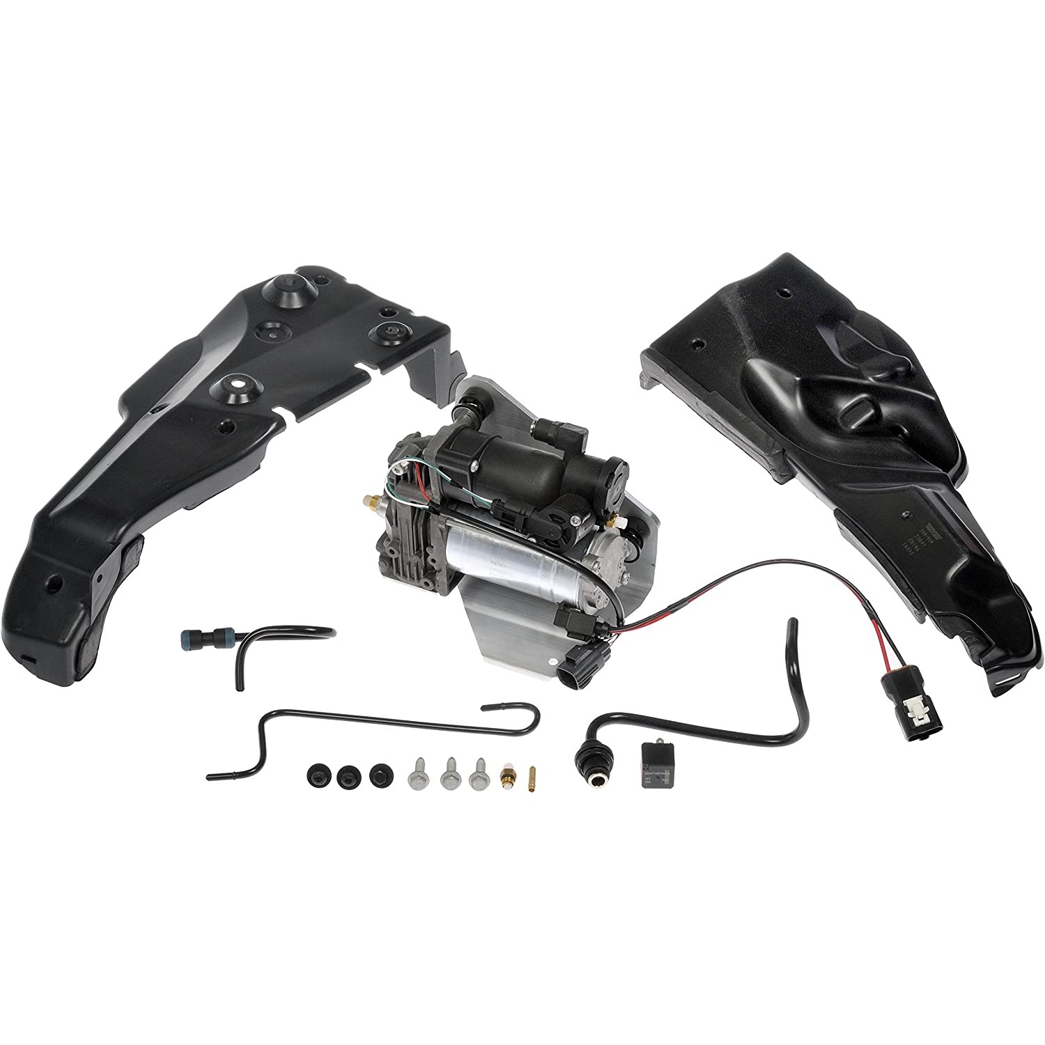 949-919 OE Solutions Series Air Suspension Compressor - Dorman Air Suspension Compressor 949-919 - Suspension Air Compressor - Active Suspension, Air Compressor - Compressor, Suspension - Load Leveling Compressor - Suspension Compressor - Compressor, Air Suspension - Air Compressor, Active Suspension - This air suspension compressor is designed to match the fit and function of the original compressor on specified applications. Made of quality materials, it is engineered for reliable performance and durability. - Land Rover LR3 2009-05, Land Rover LR4 2016-10, Land Rover Range Rover Sport 2009-06