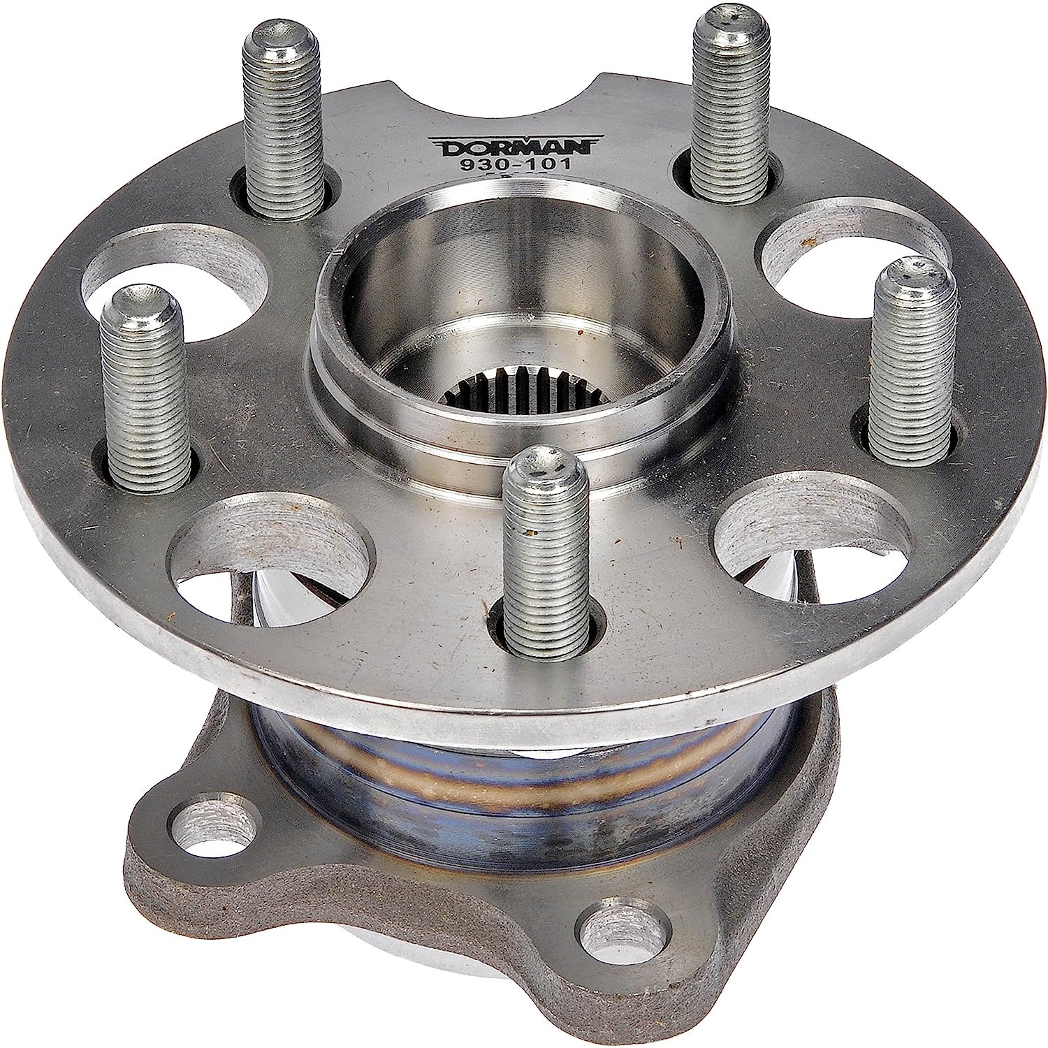 951-005 Rear, Driver or Passenger Side Wheel Hub, 5 Lugs, With Bearing, AWD, OE Solutions Series - Dorman 951-005 Rear Wheel Bearing and Hub Assembly for Select Lexus / Toyota Models - Hub Bearing Assembly - Wheel Hub And Bearing Assembly - Rear - Wheel Bearing - Loaded Knuckle Assembly - Loaded Knuckles - This replacement wheel bearing and hub assembly comes with the hub and critical bearing replacement components included for a complete repair on specific vehicle applications. - Lexus RX330 2006-04, Lexus RX350 2009-07, Lexus RX400h 2008-06, Toyota Highlander 2013-04 - Wheel Bearing and Hub Assembly: Rear, 5 Studs