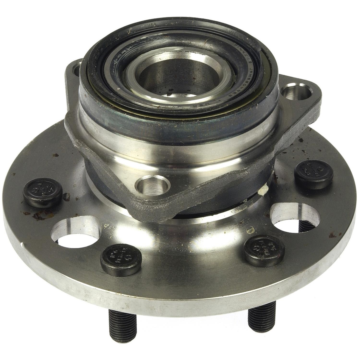 951-014 Front, Driver or Passenger Side Wheel Hub, 6 Lugs, 4WD, OE Solutions Series - Dorman - OE Solutions Wheel Bearing and Hub Assembly 951-014 - Hub Bearing Assembly - Wheel Hub And Bearing Assembly - Front - Loaded Knuckle Assembly - Loaded Knuckles - Wheel Bearing - This replacement wheel bearing and hub assembly comes with the hub and critical bearing replacement components included for a complete repair on specific vehicle applications. - Chevrolet 1994-88, GMC 1994-88 - Wheel Bearing and Hub Assembly: Front, 6 Studs