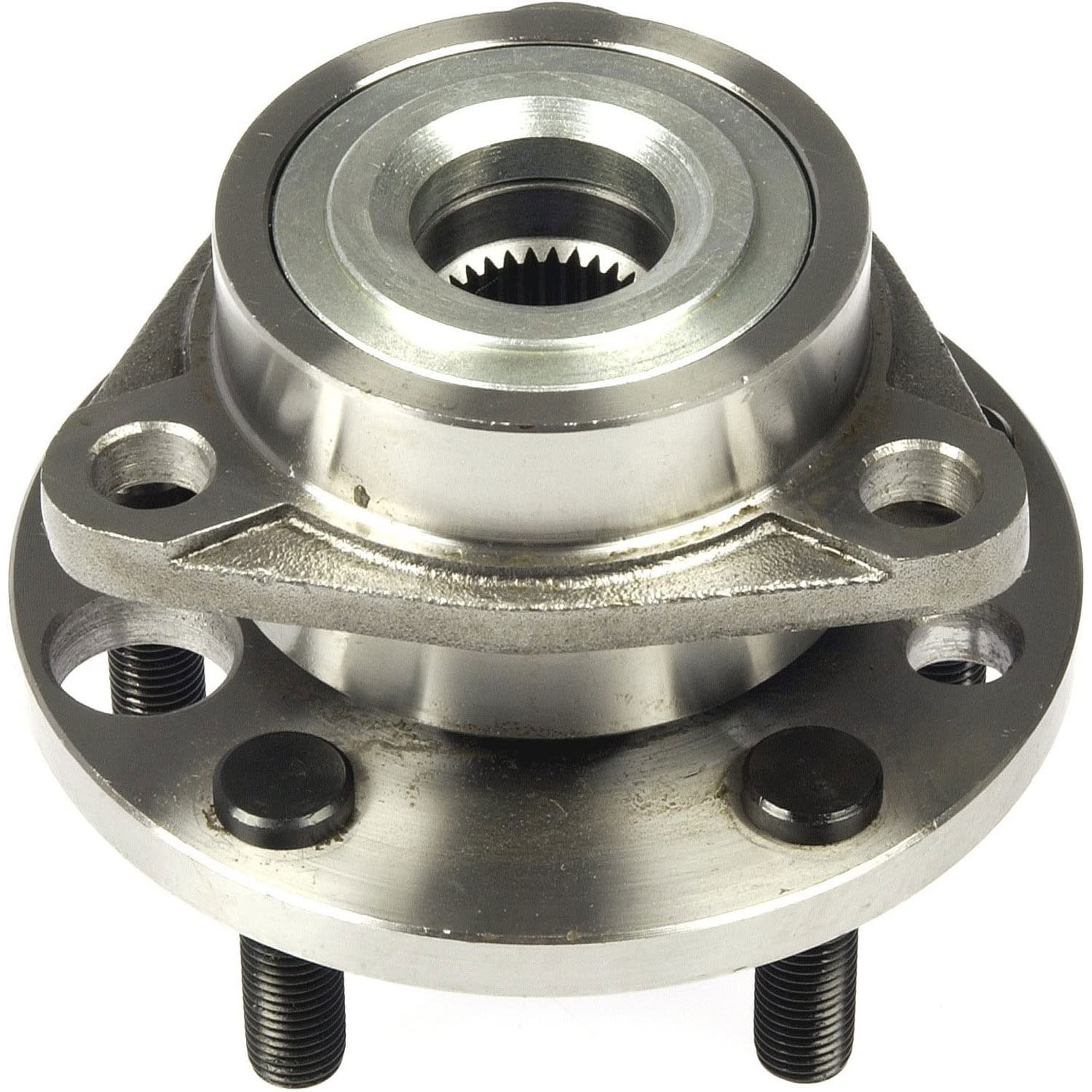 951-023 Front, Driver or Passenger Side Wheel Hub, 4 Lugs, With Bearing, OE Solutions Series - Dorman 951-023 Front Wheel Bearing and Hub Assembly Compatible with Select Models - Dorman - OE Solutions Wheel Bearing and Hub Assembly 951-023 - Hub Bearing Assembly - Wheel Hub And Bearing Assembly - Front - Loaded Knuckle Assembly - Wheel Bearing - Loaded Knuckles - This replacement wheel bearing and hub assembly comes with the hub and critical bearing replacement components included for a complete repair on specific vehicle applications. - Buick 1998-84, Cadillac 1988-84, Chevrolet 2005-84, Oldsmobile 1998-84, Pontiac 2005-84 - Wheel Bearing and Hub Assembly: Front, 4 Studs