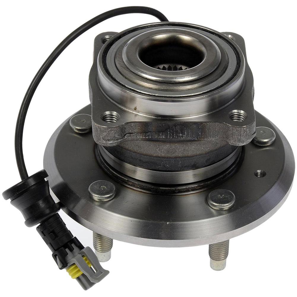 951-083 Rear, Driver or Passenger Side Wheel Hub, 5 Lugs, Sensor Included, OE Solutions Series - Hub Bearing Assembly - Wheel Hub And Bearing Assembly - Rear - Wheel Bearing - Loaded Knuckle Assembly - Loaded Knuckles - This replacement wheel bearing and hub assembly comes with the hub and critical bearing replacement components included for a complete repair on specific vehicle applications. - Chevrolet 2015-07, Pontiac 2009-07, Saturn 2010-08, Suzuki 2009-07 - Wheel Bearing and Hub Assembly: Rear, 5 Studs