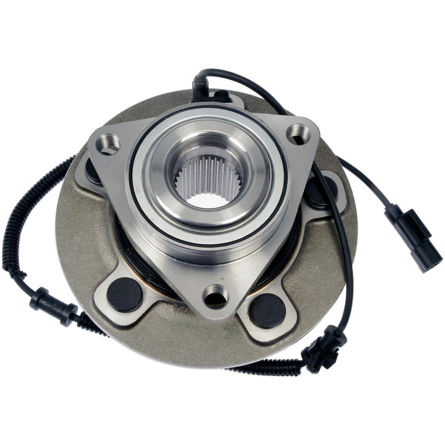 951-094 Front, Driver or Passenger Side Wheel Hub, 5 Lugs, OE Solutions Series - Dorman 951-094 Front Wheel Bearing and Hub Assembly Compatible with Select Ram Models - Dorman - OE Solutions Bearing 951-094 - Hub Bearing Assembly - Wheel Hub And Bearing Assembly - Front - Loaded Knuckle Assembly - Loaded Knuckles - Wheel Bearing - This replacement wheel bearing and hub assembly comes with the hub and critical bearing replacement components included for a complete repair on specific vehicle applications. - Ram 1500 2018-12, Ram 1500 Classic 2023-19 - Wheel Bearing and Hub Assembly: Front, 5 Studs - Wheel Hub And Bearing Assembly - Front