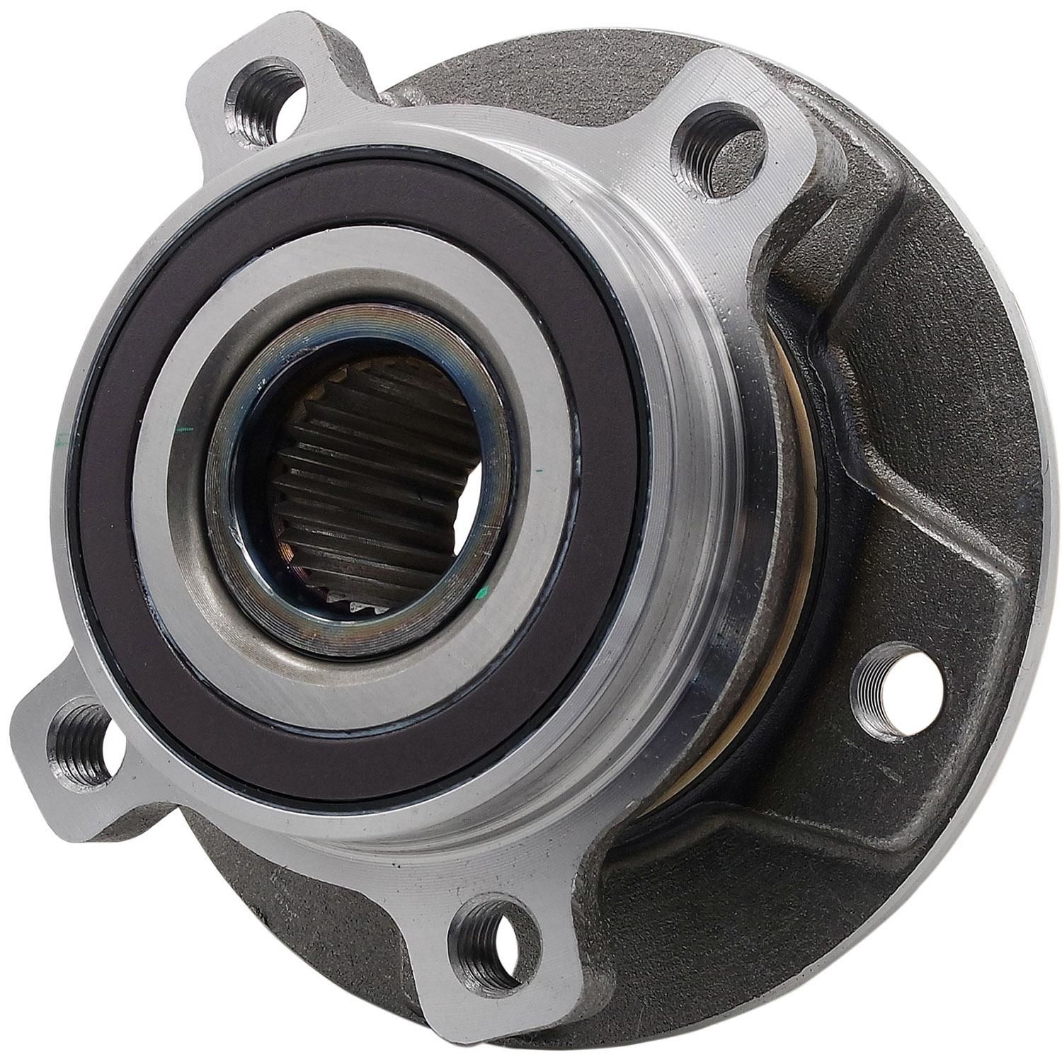 951-115 Front or Rear, Driver or Passenger Side Wheel Hub, 5 Lugs, AWD, OE Solutions Series - Dorman Bearing 951-115 - Hub Bearing Assembly - Wheel Hub And Bearing Assembly - Front, Rear - Loaded Knuckle Assembly - Loaded Knuckles - Wheel Bearing - This replacement wheel bearing and hub assembly comes with the hub and critical bearing replacement components included for a complete repair on specific vehicle applications. - Fiat 500X 2022-16, Jeep Renegade 2022-15 - Wheel Hub and Bearing Assembly - Front, Rear