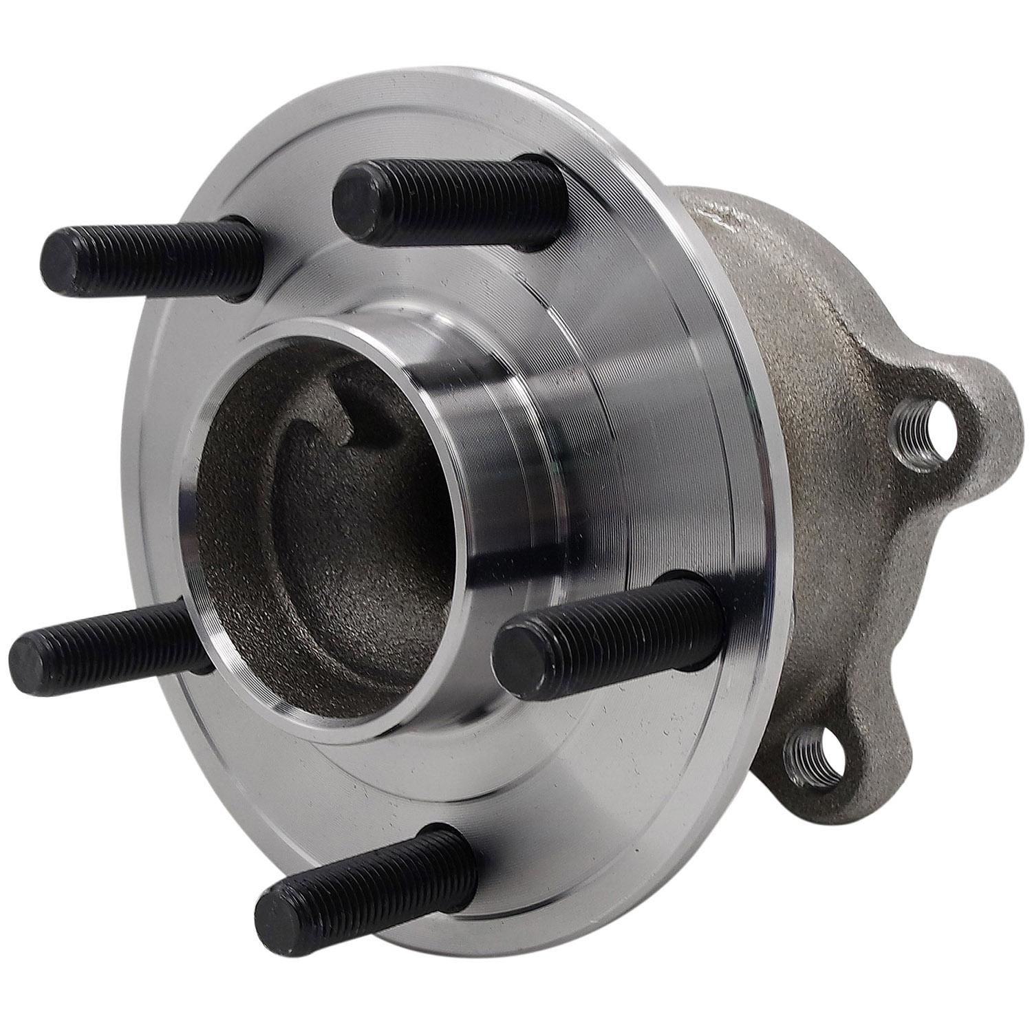 951-122 Rear, Driver or Passenger Side Wheel Hub, 5 Lugs, OE Solutions Series - Hub Bearing Assembly - Wheel Hub And Bearing Assembly - Rear - Wheel Bearing - Loaded Knuckle Assembly - Loaded Knuckles - This replacement wheel bearing and hub assembly comes with the hub and critical bearing replacement components included for a complete repair on specific vehicle applications. - Ford C-Max 2018-13, Ford Escape 2019-13, Lincoln MKC 2019-15 - Wheel Hub and Bearing Assembly - Rear