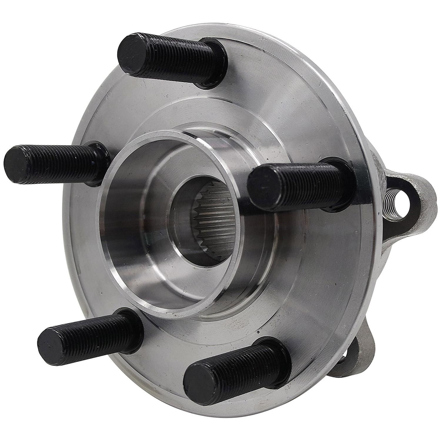 951-130 Wheel Hub, 5 Lugs, OE Solutions Series - Dorman Bearing 951-130 - Hub Bearing Assembly - Hub Bearing Assembly - Wheel Hub And Bearing Assembly - Front, Rear - Loaded Knuckle Assembly - Loaded Knuckles - Wheel Bearing - This replacement wheel bearing and hub assembly comes with the hub and critical bearing replacement components included for a complete repair on specific vehicle applications. - Ford 2021-15, Lincoln 2020-16 - Wheel Hub and Bearing Assembly - Front, Rear