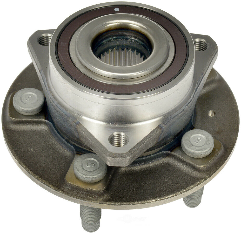 951-301 Wheel Hub, 5 Lugs, OE Solutions Series - Dorman - OE Solutions Bearing 951-301 - Hub Bearing Assembly - Wheel Hub And Bearing Assembly - Front And Rear - Wheel Bearing - Loaded Knuckle Assembly - Loaded Knuckles - This replacement wheel bearing and hub assembly comes with the hub and critical bearing replacement components included for a complete repair on specific vehicle applications. - Buick 2017-10, Cadillac 2019-10, Chevrolet 2020-10, GMC 2017-10 - Wheel Bearing and Hub Assembly: Front/Rear, 5 Studs - Wheel Hub And Bearing Assembly - Front And Rear