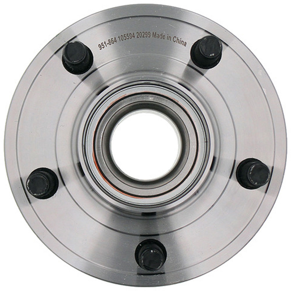 951-864 Front, Driver or Passenger Side Wheel Hub, 5 Lugs, OE Solutions Series - Dorman 951-864 Front Wheel Bearing and Hub Assembly Compatible with Select Ford Models - Dorman - OE Solutions Bearing 951-864 - Hub Bearing Assembly - Wheel Hub And Bearing Assembly - Front - Loaded Knuckle Assembly - Loaded Knuckles - Wheel Bearing - This replacement wheel bearing and hub assembly comes with the hub and critical bearing replacement components included for a complete repair on specific vehicle applications. - Ford Mustang 2014-05 - Wheel Bearing and Hub Assembly: Front, 5 Studs