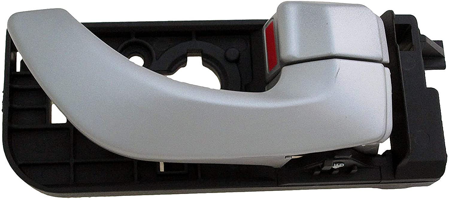 96529 Rear, Passenger Side Black bezel with silver lever Interior Door Handle, Without door lock button, Help Series - Dorman - HELP Interior Door Handle 96529 - Interior Door Handle Rear Right Silver - Door Handle - Inside Door Handle - Interior Handle - Want a new interior door handle that matches the original, for far less than going back to the dealership? This replacement door handle was engineered to match the fit and appearance of the stock handle on specific vehicle years, makes and models. - Hyundai Sonata 2007-06
