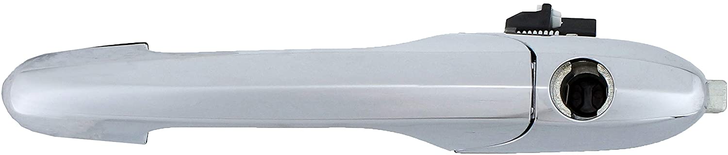 96610 Front, Driver Side Chrome Exterior Door Handle, With Key Hole, Help Series - Dorman 96610 Front Driver Side Exterior Door Handle Compatible with Select Fiat Models, Chrome - Dorman - HELP Exterior Door Handle 96610 - Exterior Door Handle Front Left Chrome