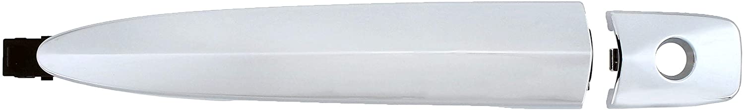 96631 Front, Driver Side Chrome Exterior Door Handle, With Key Hole, Help Series - Dorman - HELP Exterior Door Handle 96631 - Exterior Door Handle Front Left Chrome
