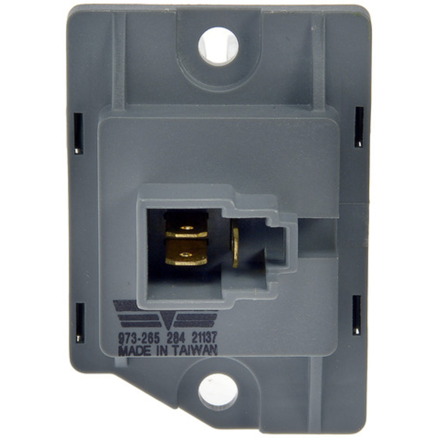 973-265 Blower Motor Resistor OE Solutions Series - BMR - HVAC Blower Motor Resistor - Blower Motor Control Module - Blower motor resistor burnt out? Restore proper heating and cooling functionality with this direct replacement resistor designed to match the operation and performance of the original equipment on certain vehicles. - Hyundai 2006-99, Kia 2006-01 - Dorman 973-265 HVAC Blower Motor Resistor Compatible with Select Hyundai/Kia Models - Dorman - OE Solutions HVAC Blower Motor Resistor 973-265 - HVAC Blower Motor Resistor