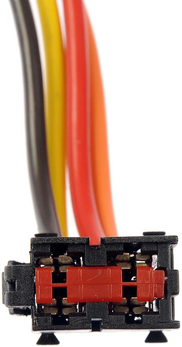973-303 Direct Fit HVAC Blower Motor Resistor Connector, Sold Individually - Blower Resistor Harness - Dorman 973-303 Blower Resistor Harness Compatible with Select Ford / Mercury Models - Dorman A/C Switch 973-303 - Pigtail - Blower Resistor Harness - Blower Motor Resistor Electrical Plug - Fan motor no longer working properly? This blower motor resistor connector is designed to replace an original equipment connector damaged by corrosion or overheating. Corrosion-resistant terminals ensure reliable performance. - Ford Contour 2000-97, Ford Focus 2007-00, Mercury Cougar 2002-99, Mercury Mystique 2000-97