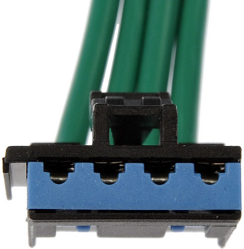 973-305 Direct Fit HVAC Blower Motor Resistor Connector, Sold Individually - Blower Resistor Harness - Dorman 973-305 Blower Resistor Harness Compatible with Select Dodge / Jeep Models - Dorman Electrical Wire Connector 973-305 - Pigtail - Blower Resistor Harness - Blower Motor Resistor Electrical Plug - Fan motor no longer working properly? This blower motor resistor connector is designed to replace an original equipment connector damaged by corrosion or overheating. Corrosion-resistant terminals ensure reliable performance. - Dodge 2003-97, Jeep 2006-97