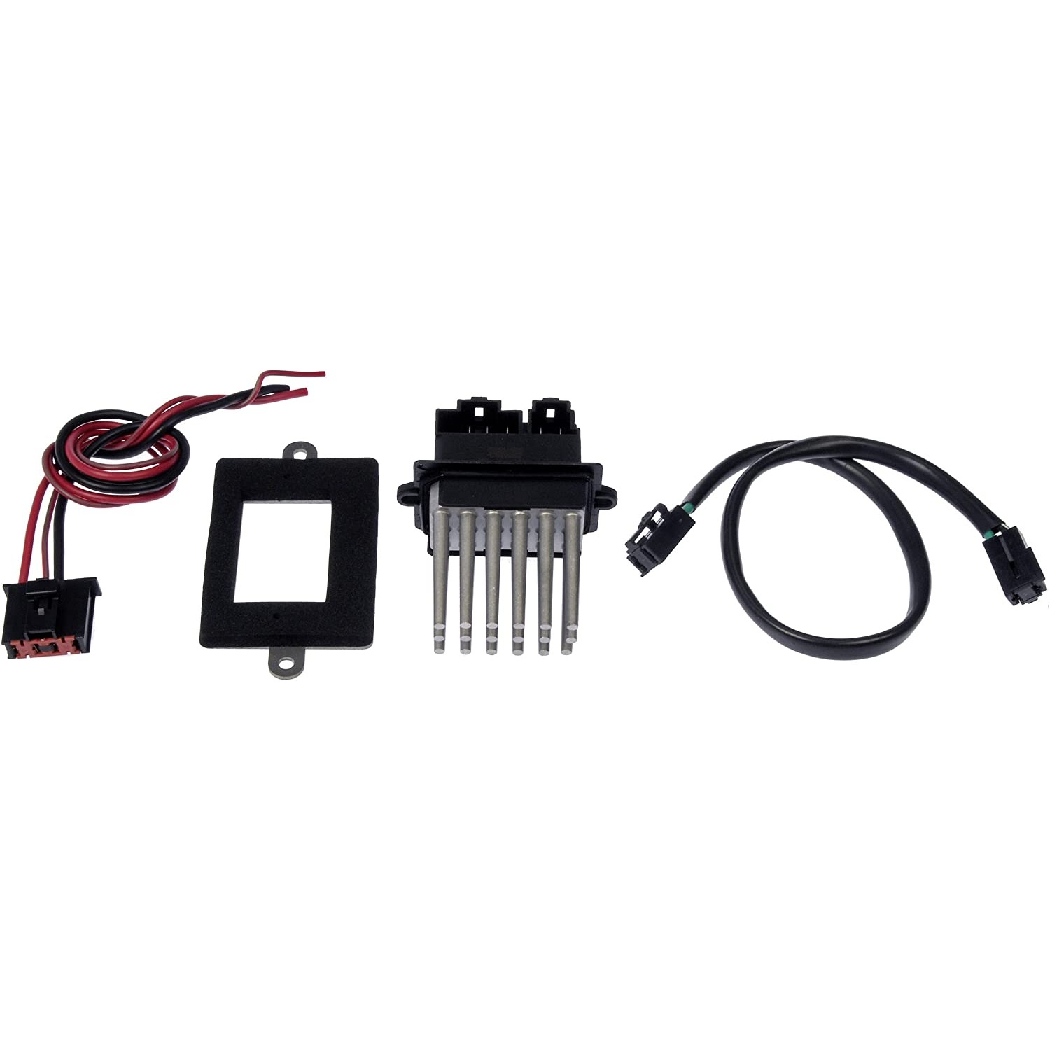 973-424 Blower Motor Resistor OE Solutions Series - Blower Motor Resistor Kit with Harness - BMR Kit - Blower Motor Resistor Kit with Harness - HVAC Blower Motor Resistor - Blower Motor Resistor and Connector Kit - This HVAC blower motor resistor kit includes a resistor and harness pigtail to replace an overheated or corroded original equipment resistor on certain vehicles. - Jeep Grand Cherokee 2001-99 - Dorman 973-424 HVAC Blower Motor Resistor Kit Compatible with Select Jeep Models - Dorman 973-424 HVAC Blower Motor Resistor Kit for Specific Jeep Models Fits select: 1999-2001 JEEP GRAND CHEROKEE