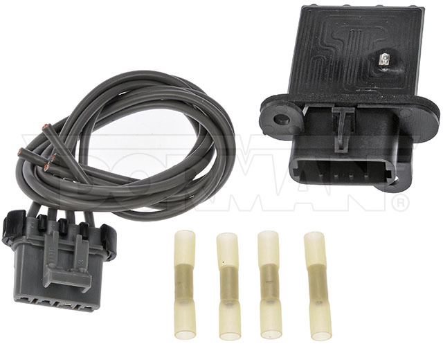 973-582 Blower Motor Resistor OE Solutions Series - Blower Motor Resistor Kit with Harness - Blower Motor Resistor Kit With Harness - BMR Kit - Blower Motor Resistor Kit With Harness - HVAC Blower Motor Resistor - Blower Motor Resistor and Connector Kit - This HVAC blower motor resistor kit includes a resistor and harness pigtail to replace an overheated or corroded original equipment resistor on certain vehicles. - Toyota Tacoma 2020-05 - Dorman 973-582 HVAC Blower Motor Resistor Kit Compatible with Select Toyota Models - Dorman 973-582 HVAC Blower Motor Resistor Kit for Specific Toyota Models 2017 Toyota Tacoma - Dorman - OE Solutions HVAC Blower Motor Resistor Kit 973-582