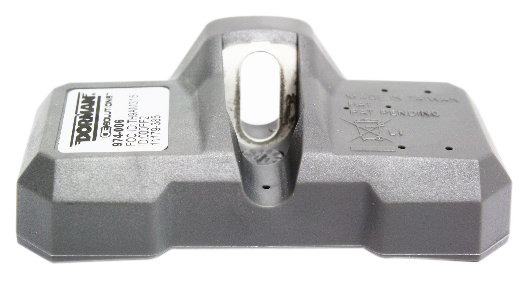 974-006 TPMS Sensor OE Solutions Series - DIRECT-FIT SENSOR - Dorman DiRECT-FIT Tire Pressure Monitoring System Sensor - TPMS - Tire Pressure Sensor - Tire Pressure Transmitter - This tire pressure monitoring system (TPMS) sensor is designed to match the fit and function of the original sensor on specified vehicles, and is engineered for durability and reliable performance. - Cadillac 2004, Chevrolet 2004, GMC 2004 - Dorman 974-006 Tire Pressure Monitoring System Sensor Compatible with Select Cadillac / Chevrolet / GMC Models - Dorman DiRECT-FIT Tire Pressure Monitoring System Sensor