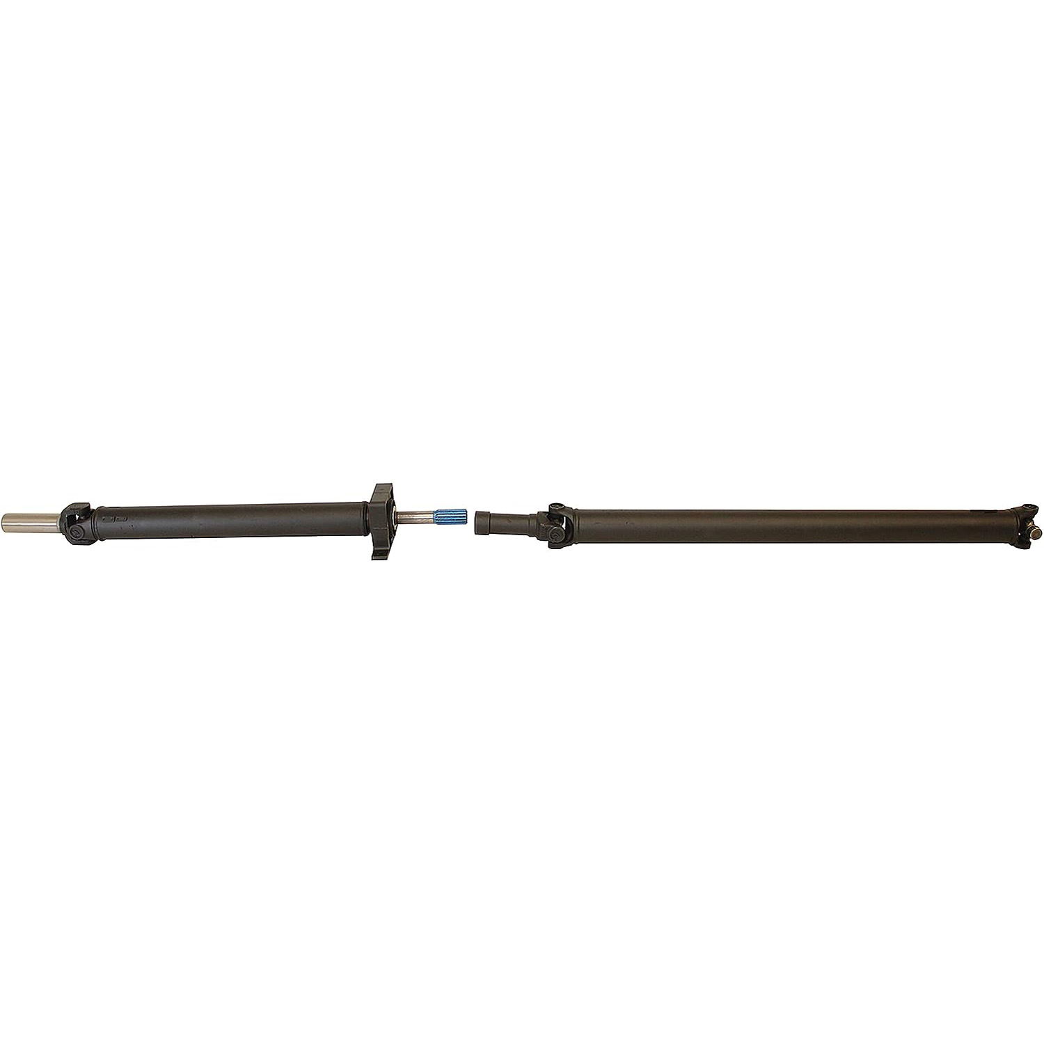 976-205 Rear Driveshaft, Four Wheel Drive, Automatic Transmission, Extended Cab Pickup, 96.0 in. Bed,155.0 in. Wheelbase, 83.25 in. Length - Dorman Driveshaft 976-205 - Rear Driveshaft Assembly - Propeller Shaft - Driveshaft Assembly - Replacing a drive shaft doesn't have to be complicated. This complete drive shaft assembly is pre-balanced and ready to install with 100% new yokes, tubes, constant velocity (CV) joints and universal joints. - Dodge Ram 1500 1995 - Rear Drive Shaft: Greaseable, Adjustable