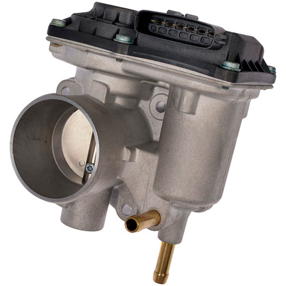 977-070 Throttle Body, 4 Cyl., 1.5L Engine, with Motor - Dorman - OE Solutions Fuel Injection Throttle Body 977-070 - Electronic Throttle Body - Throttle Body Unit - Electronic Throttle Body - Fuel Injection Throttle Body Unit - Original equipment throttle bodies often fail from moisture and oil intrusion and failed internal electronics. This Dorman OE FIX throttle body features a non-contact Hall effect sensor and proprietary Sensor Shield butterfly shaft seal to prevent future failures. - Toyota Prius C 2019-12