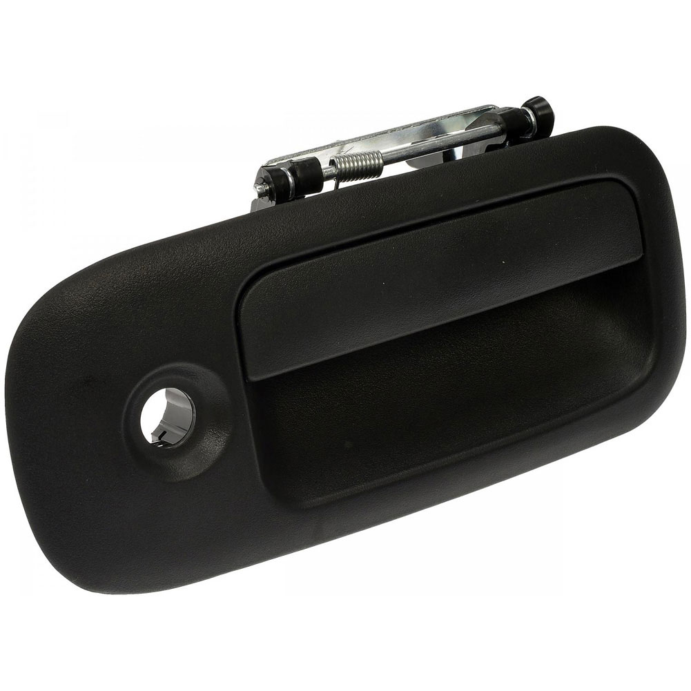 97746 Front, Passenger Side Matte Black Exterior Door Handle, With Key Hole, Help Series - Dorman 97746 Front Passenger Side Exterior Door Handle Compatible with Select Chevrolet/GMC Models, Black - Dorman - HELP Exterior Door Handle 97746 - Exterior Door Handle
