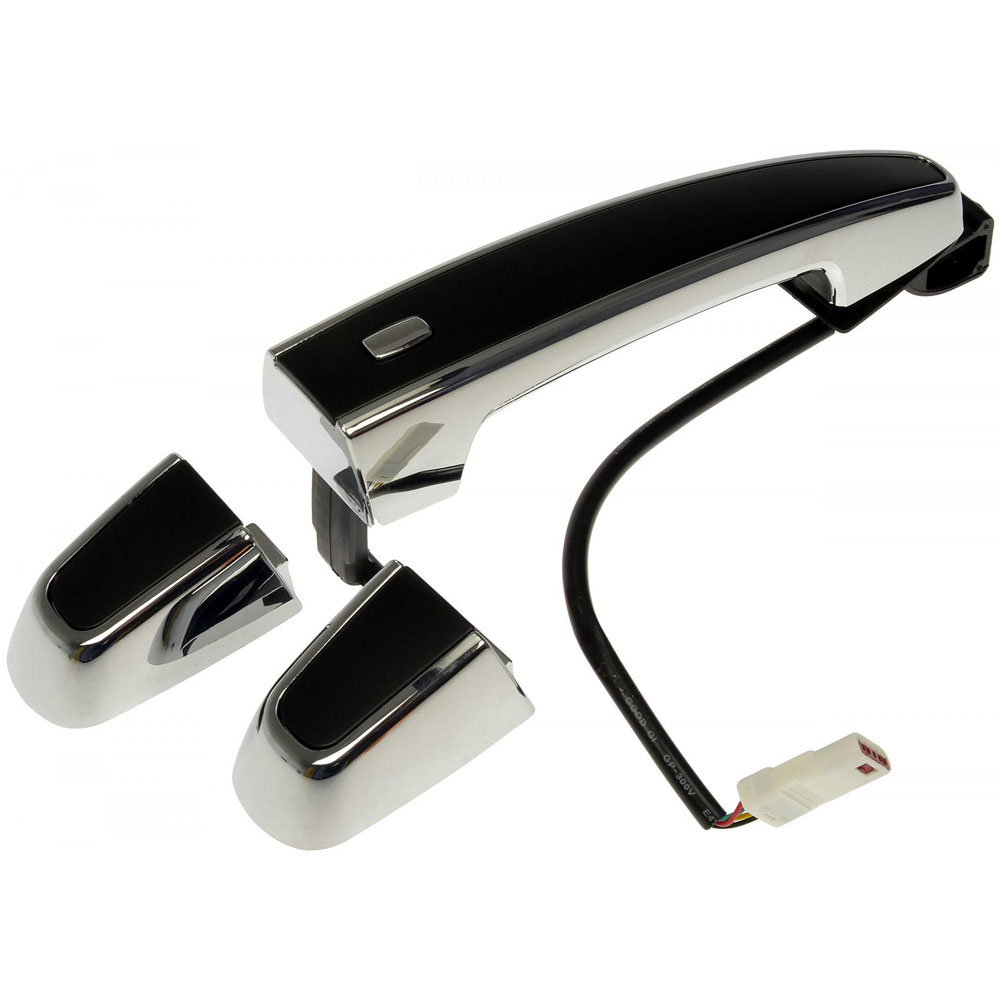 97793 Front, Driver or Passenger Side Primed Exterior Door Handle, Without Key Hole, Help Series - Dorman Exterior Door Handle 97793 - Exterior Door Handle - RFID With Passive Entry
