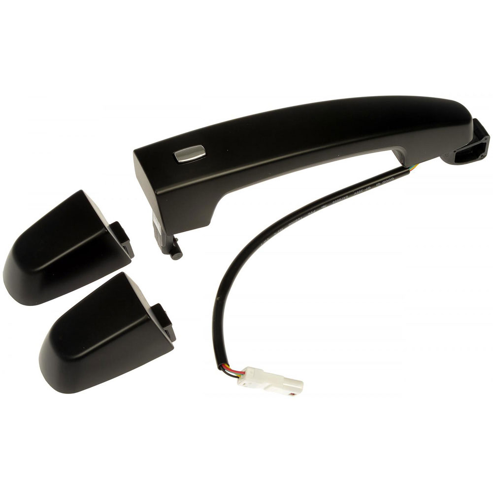 97794 Rear, Driver or Passenger Side Primed Exterior Door Handle, Without Key Hole, Help Series - Dorman 97794 Exterior Door Handle Compatible with Select Chevrolet/GMC Models, Black - Dorman - HELP Exterior Door Handle 97794 - Exterior Door Handle - RFID With Passive Entry