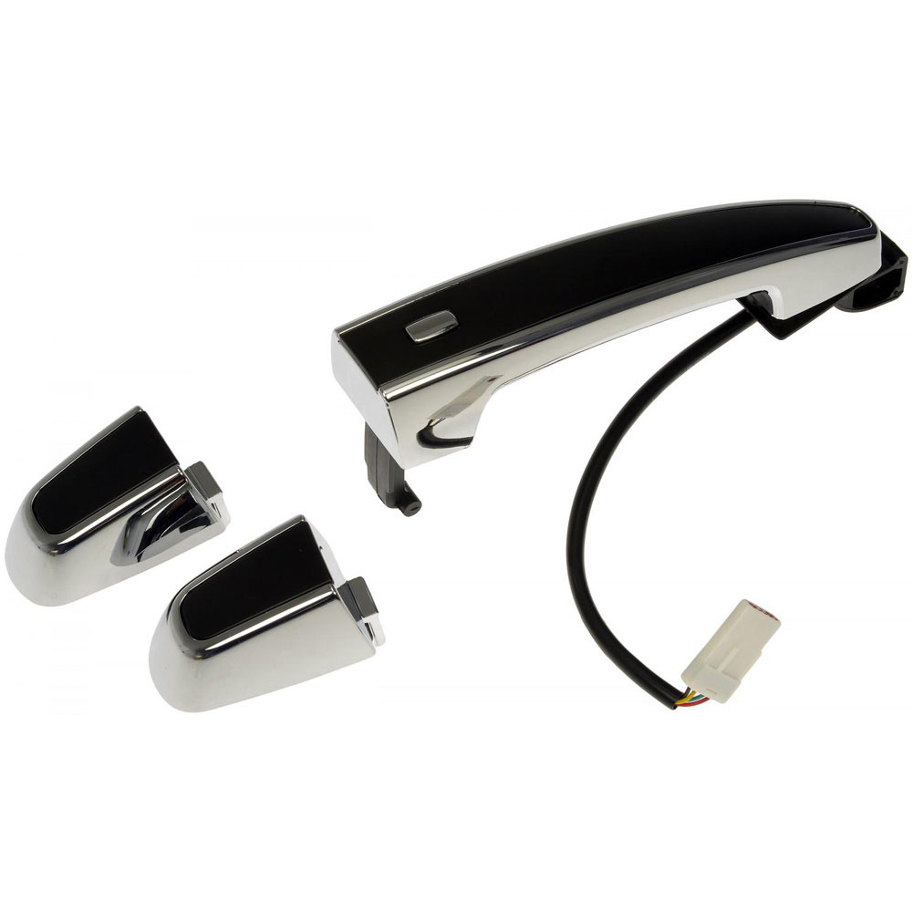 97795 Rear, Driver or Passenger Side Primed Exterior Door Handle, Without Key Hole, Help Series - Dorman - HELP Exterior Door Handle 97795 - Exterior Door Handle - RFID With Passive Entry