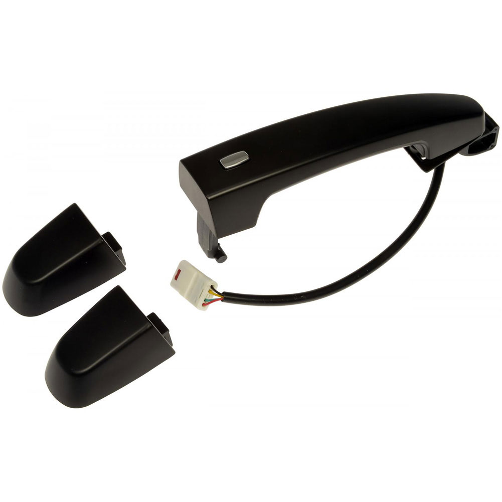 97904 Front, Driver or Passenger Side Primed Exterior Door Handle, Without Key Hole, Help Series - Dorman 97904 Exterior Door Handle Compatible with Select Chevrolet/GMC Models, Black - Dorman Exterior Door Handle 97904 - Exterior Door Handle - RFID With Passive Entry