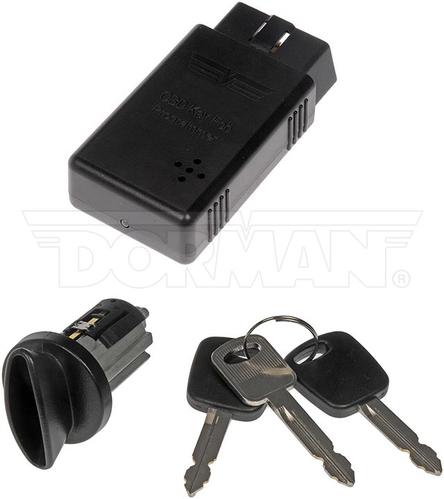 989-714 OE Solutions Series Ignition Lock Cylinder - Dorman 989-714 Ignition Lock Cylinder Kit with Programming Tool Compatible with Select Ford / Mercury Models (OE FIX) - Dorman - OE Solutions Ignition Lock Cylinder 989-714 - Ignition Lock Cylinder Kit With Programming Tool - Ignition Lock Cylinder Kit With Programming Tool - Ignition Key Cylinder - Replacing an ignition lock cylinder often requires expensive reprogramming at a dealership. This Dorman OE FIX kit comes with an easy-to-use programmer for simple, do-it-yourself replacement. - Ford 2004-96, Mercury 1999-96 - Ignition Lock Cylinder: Two Keys Included, OE Fix; with Programming Tool