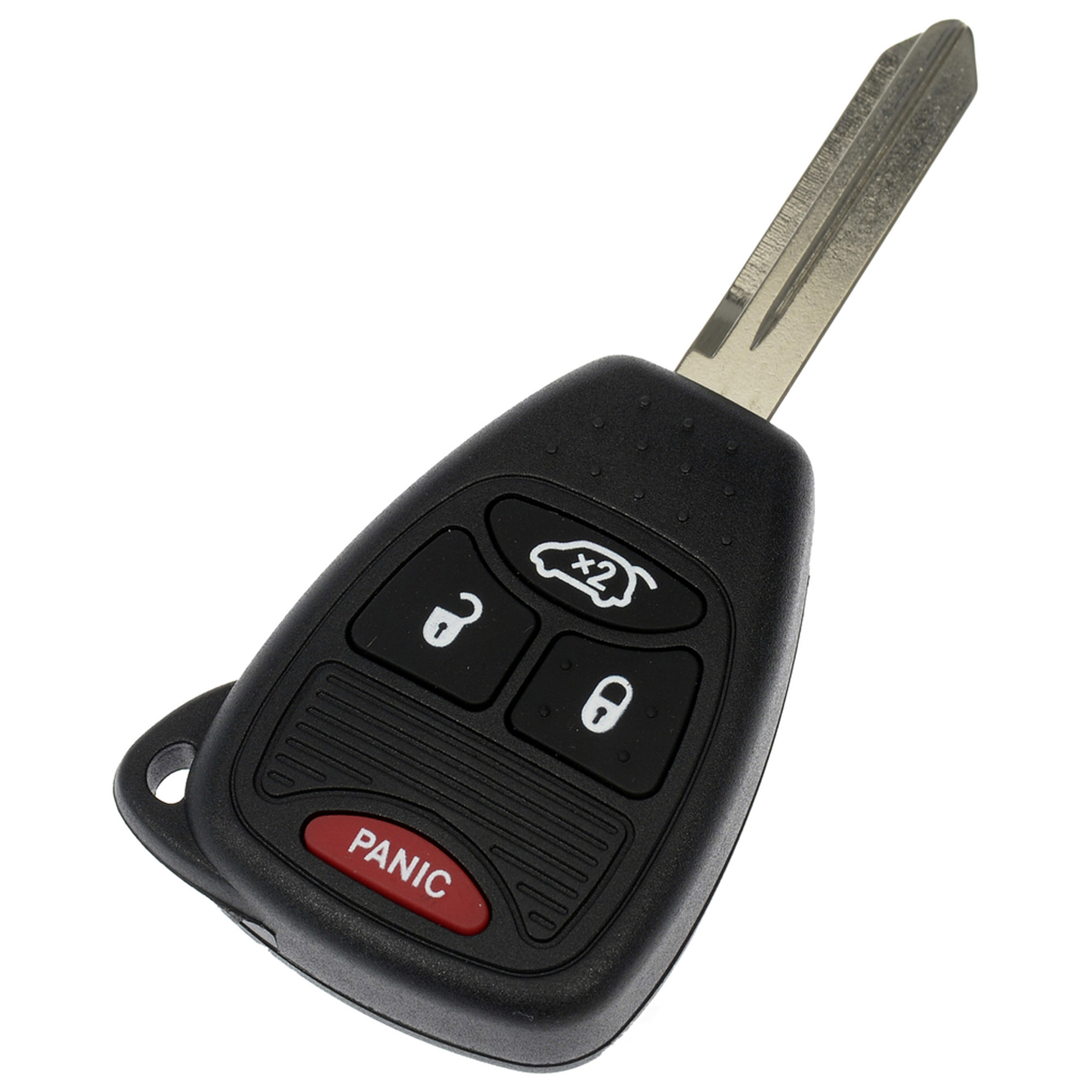 99173st - 99173ST OE Solutions Series Key Fob - Sold individually - Keyless Entry Remote 4 Button - Keyless Entry Remote 4 Button - Key Fob - This keyless entry remote is designed to match the appearance and function of the original key fob on specified vehicles, providing a nearly identical replacement or spare transmitter. It requires programming with a compatible scan tool to be paired with a vehicle. Setup by a qualified and properly equipped professional is recommended. - Chrysler 2014-05, Dodge 2014-06, Jeep 2007-05