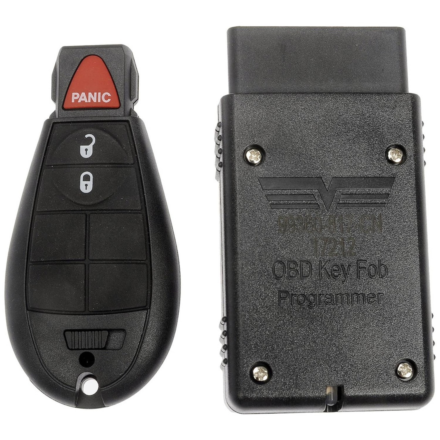 99360 Key Fob - Sold Individually - Dorman 99360 Keyless Entry Remote 3 Button Compatible with Select Chrysler / Dodge / Ram Models (OE FIX) - Dorman Keyless Entry Transmitter 99360 - Dorman OE Fix - Keyless Entry Remote 3 Button - Keyless Entry Remote 3 Button
