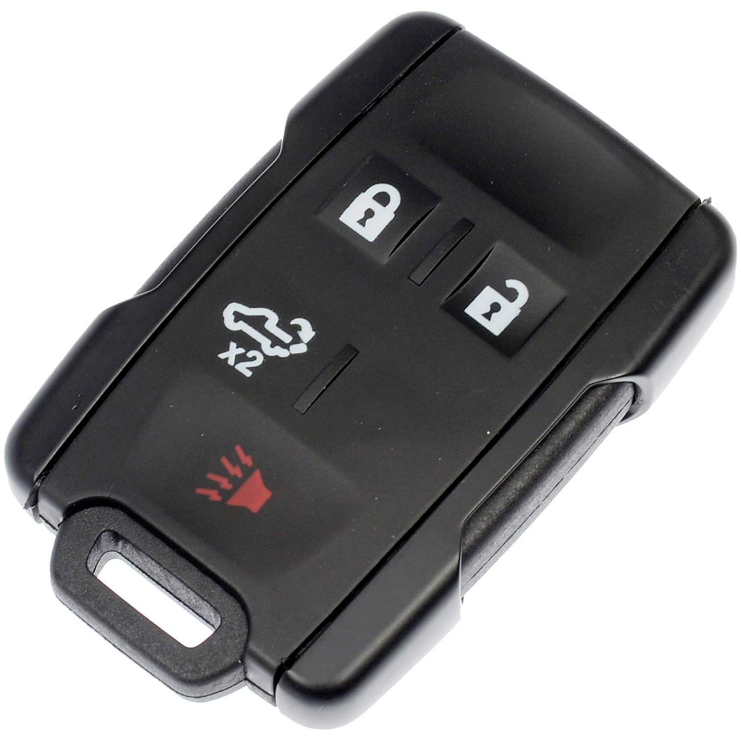 99444ST Keyless Entry Control Module - Sold individually - Dorman 99444ST Keyless Entry Remote 4 Button Compatible with Select Chevrolet/GMC Models - Keyless Entry Remote - Keyless Entry Remote 4 Button - Keyless Entry Remote 4 Button - Key Fob - This keyless entry remote is designed to match the appearance and function of the original key fob on specified vehicles, providing a nearly identical replacement or spare transmitter. It requires programming with a compatible scan tool to be paired with a vehicle. Setup by a qualified and properly equipped professional is recommended. - Chevrolet 2023-19, GMC 2023-19