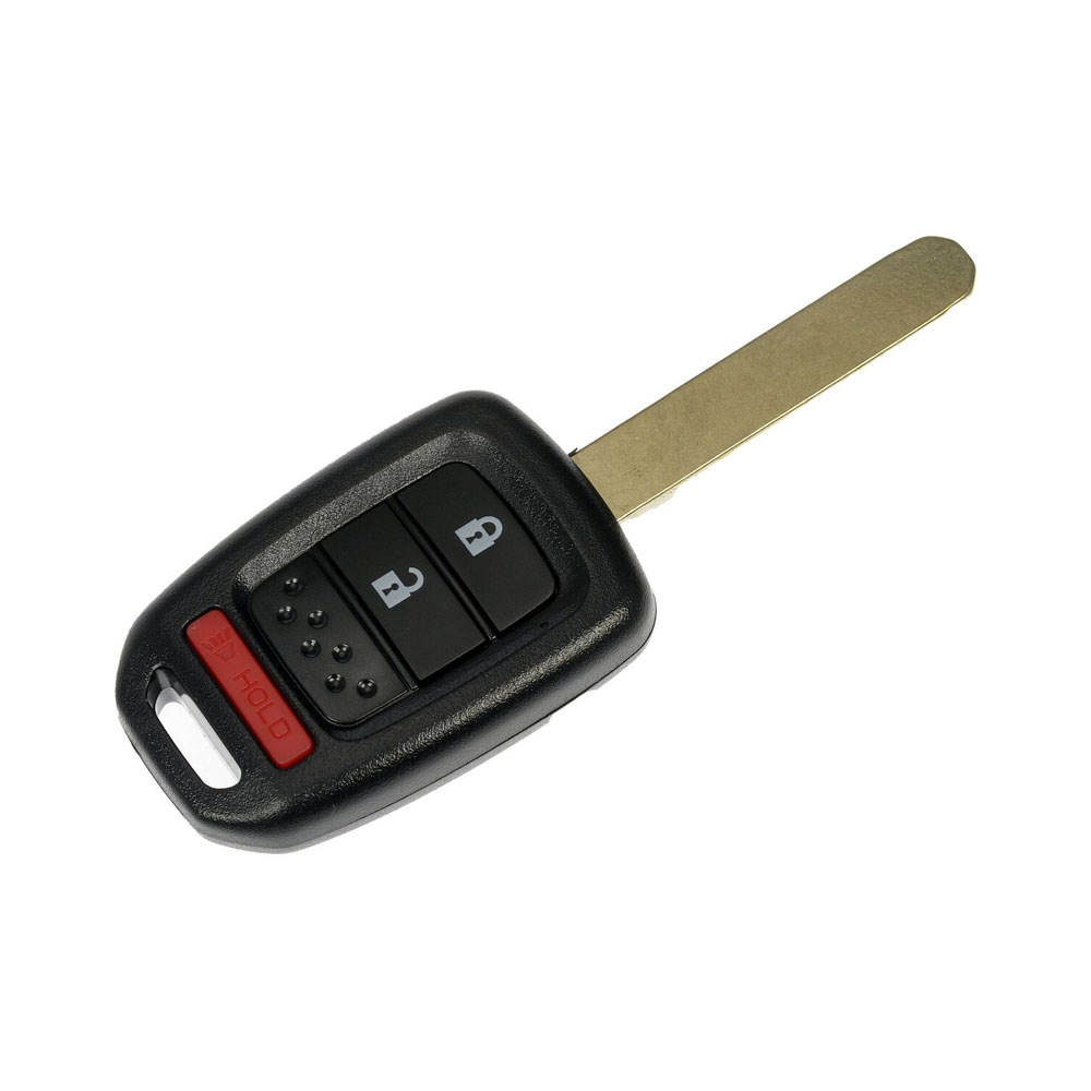 99554st - 99554ST OE Solutions Series Key Fob - Sold individually - Keyless Entry Remote 3 Button - Blade Stamp G - Keyless Entry Remote 3 Button - Blade Stamp G - Key Fob - This keyless entry remote is designed to match the appearance and function of the original key fob on specified vehicles, providing a nearly identical replacement or spare transmitter. It requires programming with a compatible scan tool to be paired with a vehicle. Setup by a qualified and properly equipped professional is recommended. - Honda CR-V 2014, Honda Crosstour 2015-13, Honda Fit 2020-15