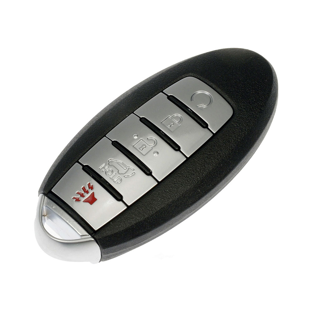 99650ST Keyless Entry Control Module - Sold individually - Keyless Entry Remote - Keyless Entry Remote, 5 Button - Keyless Entry Remote, 5 Button - Key Fob - This keyless entry remote is designed to match the appearance and function of the original key fob on specified vehicles, providing a nearly identical replacement or spare transmitter. It requires programming with a compatible scan tool to be paired with a vehicle. Setup by a qualified and properly equipped professional is recommended. - Nissan Rogue 2018-17
