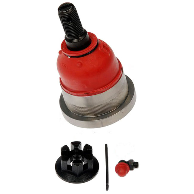 B6445RD Front, Driver or Passenger Side, Lower Ball Joint Premium Chassis Series - Ball Joint - Suspension Ball Joint - This rugged duty ball joint is built for maximum load absorption and durability. Featuring a hardened ball stud with a highly polished ball, a serviceable integrated bearing, I.C.E. synthetic grease and premium corrosion resistance. - Suspension Ball Joint