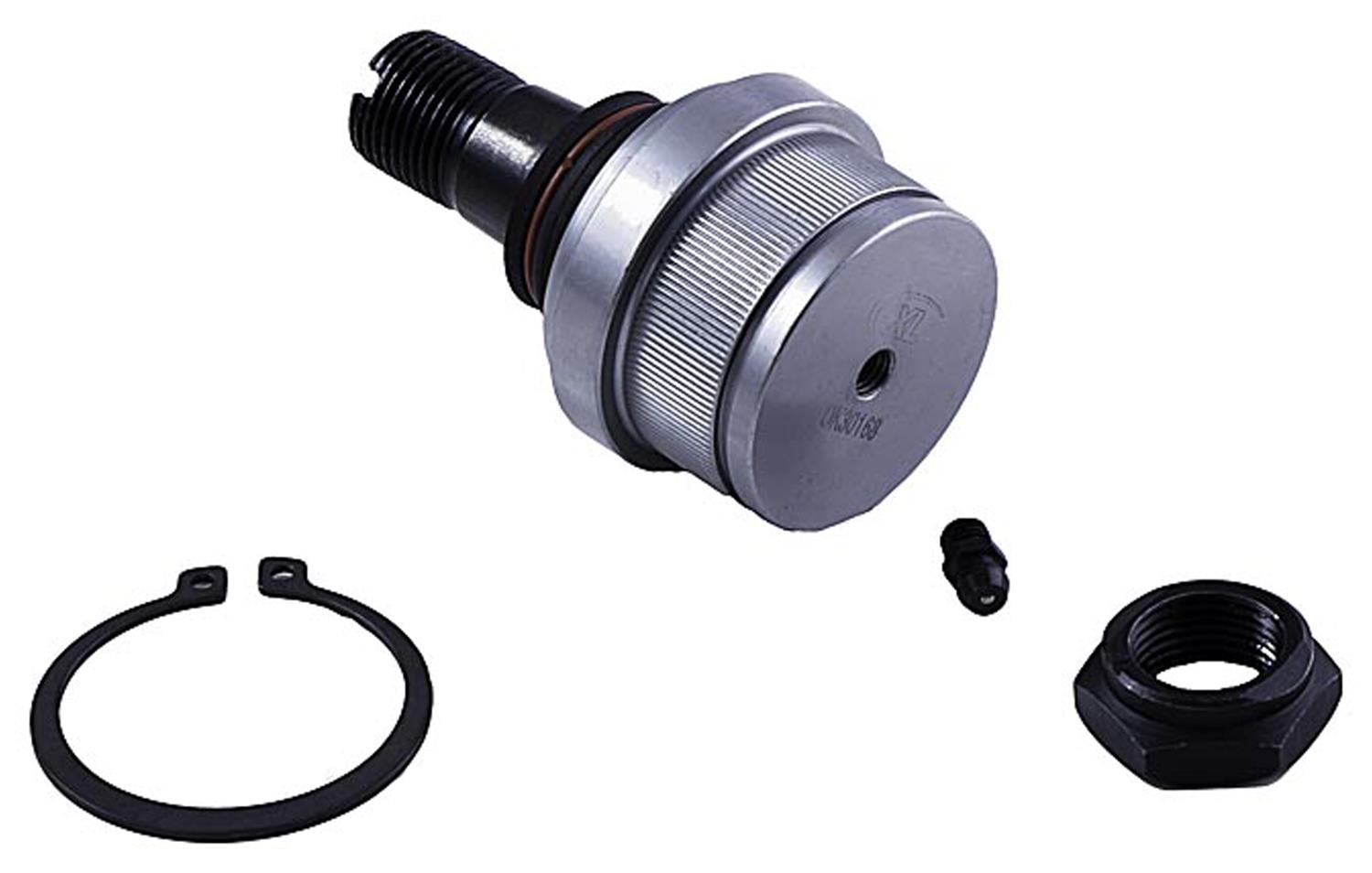 B8195XL Front, Driver or Passenger Side, Lower Ball Joint Premium Chassis Series - Ball Joint - Suspension Ball Joint - This extended life ball joint is built for smooth performance and superior durability. Featuring a hardened stud, highly polished ball, a maintenance-free polymer bearing, I.C.E. synthetic grease and premium corrosion resistance. - Dorman B8195XL Front Lower Suspension Ball Joint Compatible with Select Models - Suspension Ball Joint
