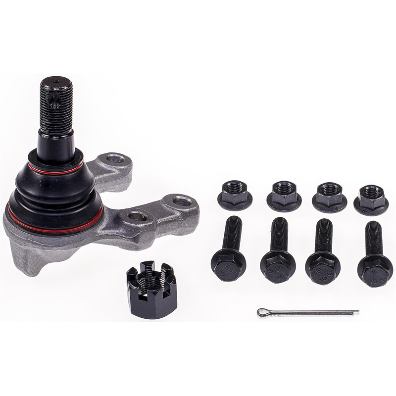 B9347XL Front, Driver or Passenger Side, Lower Ball Joint Premium Chassis Series - Ball Joint - Suspension Ball Joint - This extended life ball joint is built for smooth performance and superior durability. Featuring a hardened stud, highly polished ball, a maintenance-free polymer bearing, I.C.E. synthetic grease and premium corrosion resistance. - Dorman B9347XL Front Lower Suspension Ball Joint Compatible with Select Nissan Models