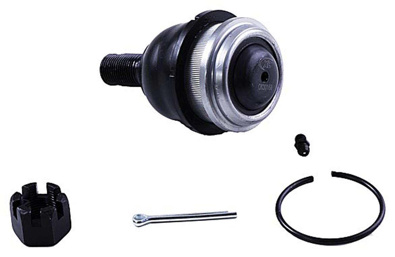 B9609XL Front, Driver or Passenger Side, Lower Ball Joint Premium Chassis Series - Ball Joint - Suspension Ball Joint - This extended life ball joint is built for smooth performance and superior durability. Featuring a hardened stud, highly polished ball, a maintenance-free polymer bearing, I.C.E. synthetic grease and premium corrosion resistance.