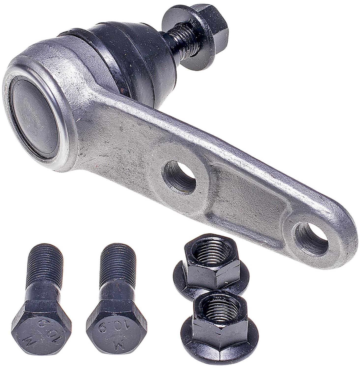 Ball Joint - Suspension Ball Joint - This extended life ball joint is built for smooth performance and superior durability. Featuring a hardened stud, highly polished ball, a maintenance-free polymer bearing, I.C.E. synthetic grease and premium corrosion resistance. - BJ55005XL Front, Driver or Passenger Side, Lower Ball Joint Premium Chassis Series