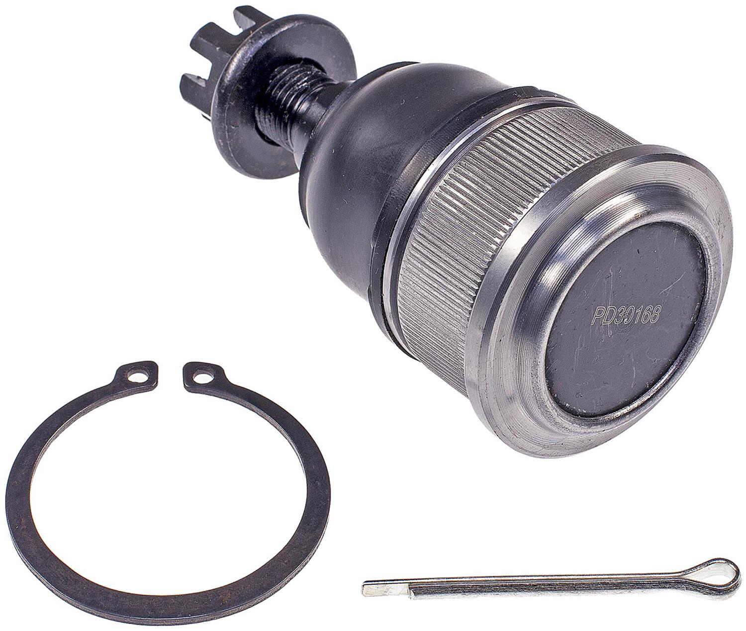 Ball Joint - Suspension Ball Joint - This extended life ball joint is built for smooth performance and superior durability. Featuring a hardened stud, highly polished ball, a maintenance-free polymer bearing, I.C.E. synthetic grease and premium corrosion resistance. - BJ59355XL Front, Driver or Passenger Side, Lower Ball Joint Premium Chassis Series - Dorman BJ59355XL Front Lower Suspension Ball Joint Compatible with Select Honda Models