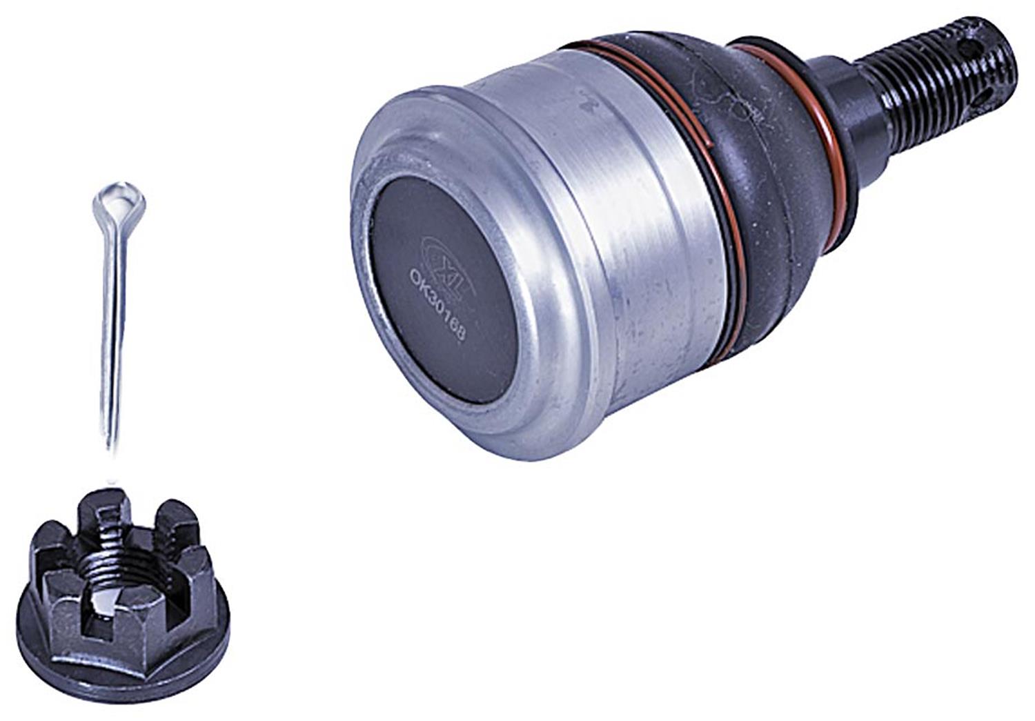 Ball Joint - Suspension Ball Joint - This extended life ball joint is built for smooth performance and superior durability. Featuring a hardened stud, highly polished ball, a maintenance-free polymer bearing, I.C.E. synthetic grease and premium corrosion resistance. - BJ59435XL Front, Driver or Passenger Side, Lower Ball Joint Premium Chassis Series - Dorman BJ59435XL Front Lower Suspension Ball Joint Compatible with Select Acura/Honda Models - Suspension Ball Joint