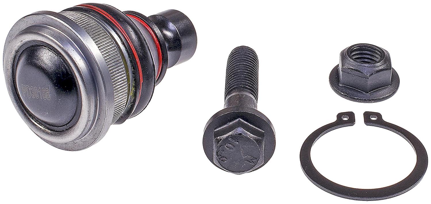 Ball Joint - Suspension Ball Joint - This extended life ball joint is built for smooth performance and superior durability. Featuring a hardened stud, highly polished ball, a maintenance-free polymer bearing, I.C.E. synthetic grease and premium corrosion resistance. - BJ60005XL Front, Driver or Passenger Side, Lower Ball Joint Premium Chassis Series - Dorman BJ60005XL Front Lower Suspension Ball Joint Compatible with Select Hyundai/Kia Models - Suspension Ball Joint