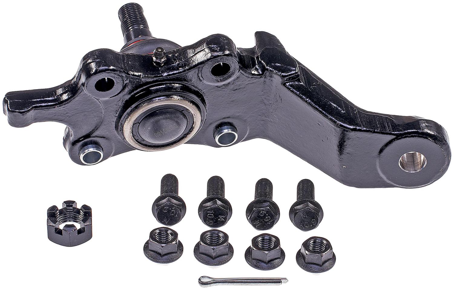 Ball Joint - Suspension Ball Joint - This extended life ball joint is built for smooth performance and superior durability. Featuring a hardened stud, highly polished ball, a maintenance-free polymer bearing, I.C.E. synthetic grease and premium corrosion resistance. - BJ74473XL Front, Driver Side, Lower Ball Joint Premium Chassis Series - Dorman BJ74473XL Front Driver Side Lower Suspension Ball Joint Compatible with Select Toyota Models