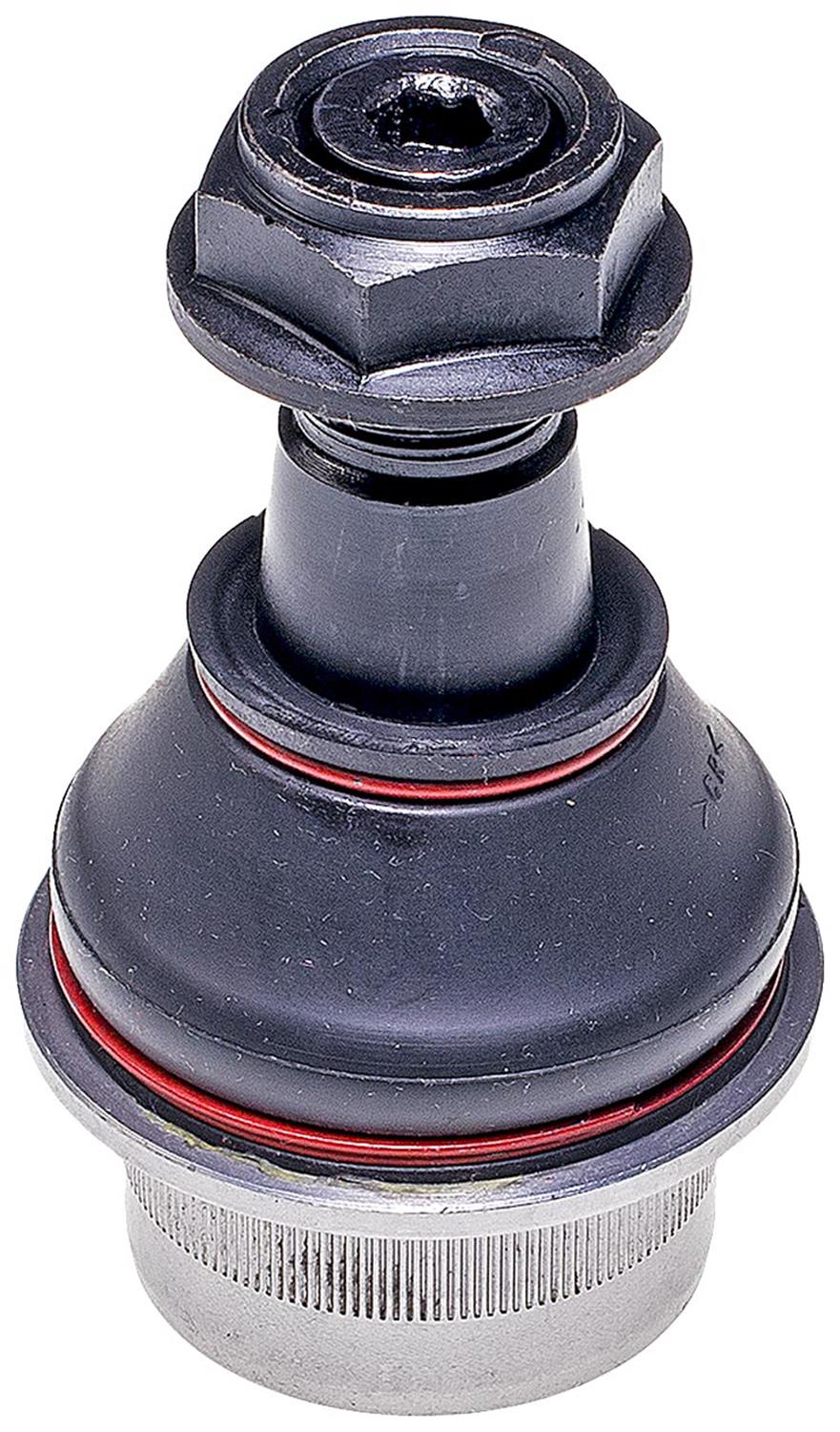Ball Joint - Suspension Ball Joint - This extended life ball joint is built for smooth performance and superior durability. Featuring a hardened stud, highly polished ball, a maintenance-free polymer bearing, I.C.E. synthetic grease and premium corrosion resistance. - BJ81475XL Front, Driver or Passenger Side, Lower Ball Joint Premium Chassis Series - Dorman BJ81475XL Front Lower Suspension Ball Joint Compatible with Select Models